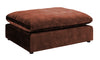 Lazy Modulsofa - Hocker - Stoff Adore Tabacco