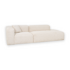 Moon Modulsofa - 3 Sitzer mit OpenEnd Rechts - Stoff Mega Ivory