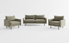Ella 3 Sitzer - Stoff Farbe Beige