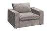 Lazy Modulsofa - Sessel - Stoff Adore Steel