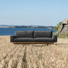 Trine Sofa - Stoff Wave Dark Grey