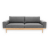 Trine Sofa - Stoff Challenger Grey