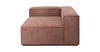 Palermo | Arm Modul - Old Pink | Samt Stoff