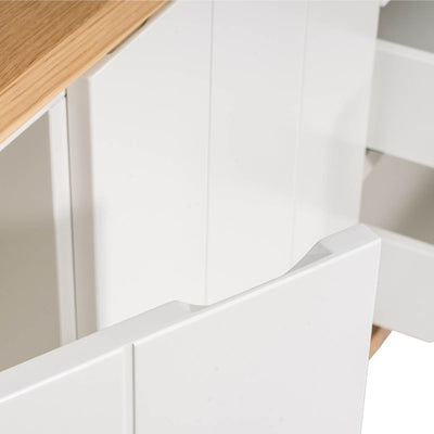 Peter - Sideboard L - Eiche Weiß