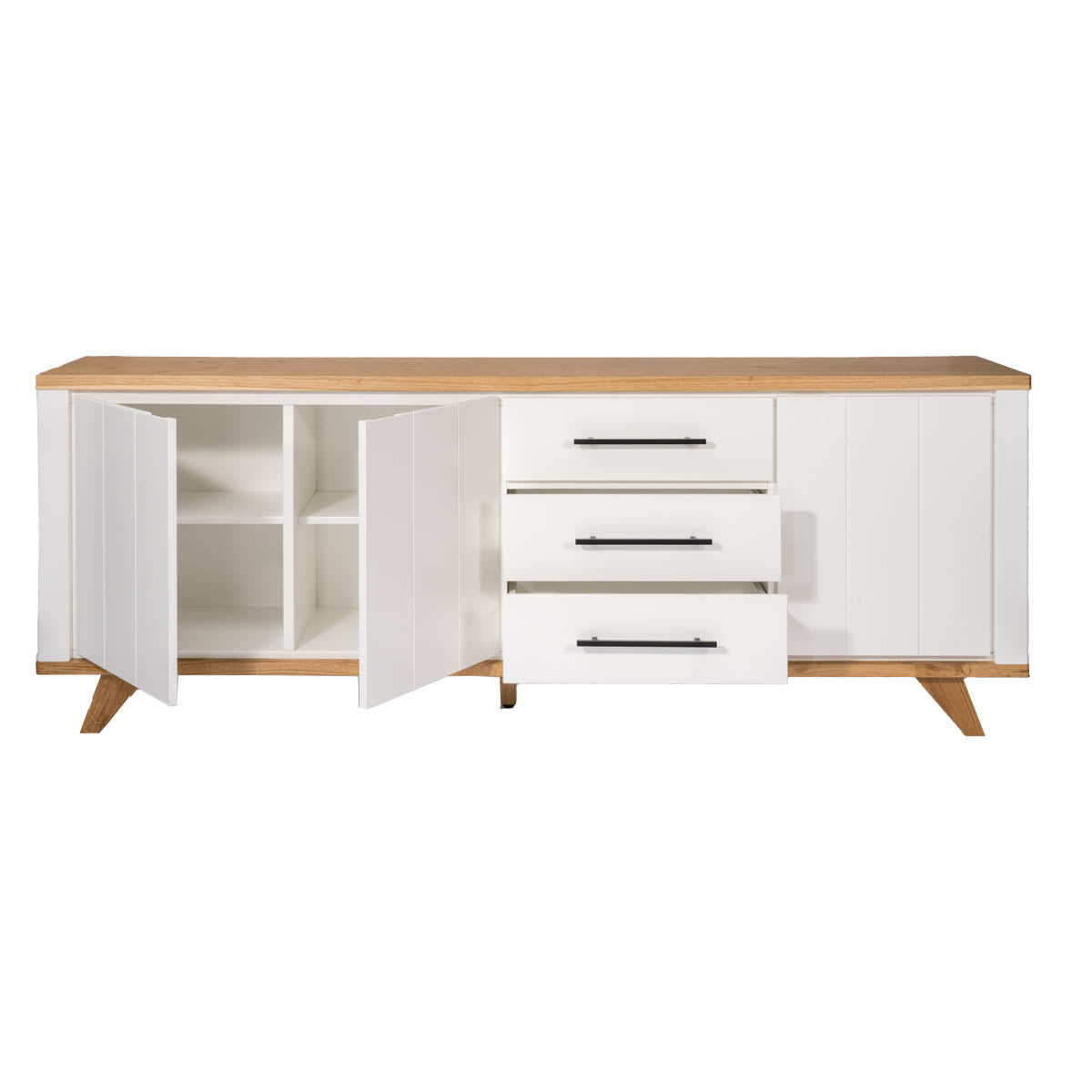 Peter - Sideboard L - Eiche Weiß