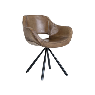 Ole Stuhl - Leder Texas Taupe