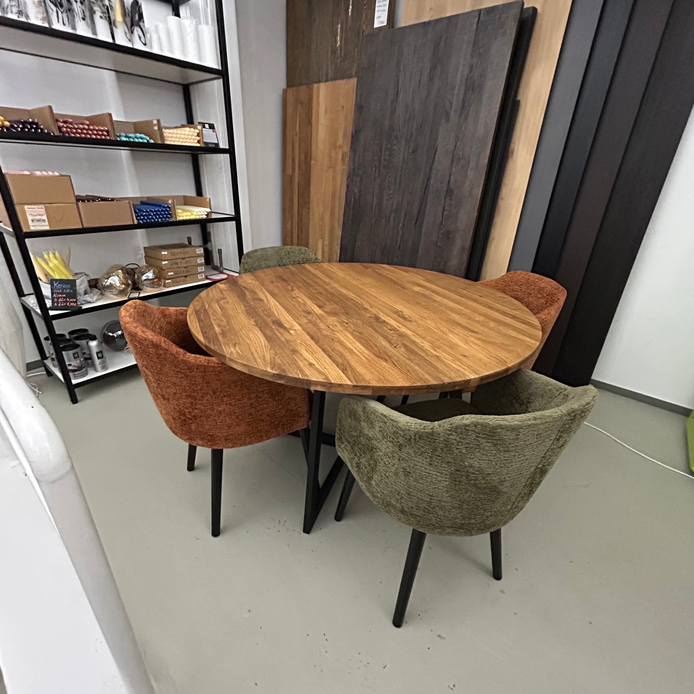 Clip Stuhl - Stoff Fusion Copper