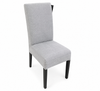 Nowe Stuhl - Stoff Grau | Beine Schwarz | Outlet