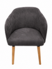 Clio Stuhl - Stoff Black | Outlet