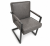 Sofie Stuhl - Leder Texas Taupe | Outlet