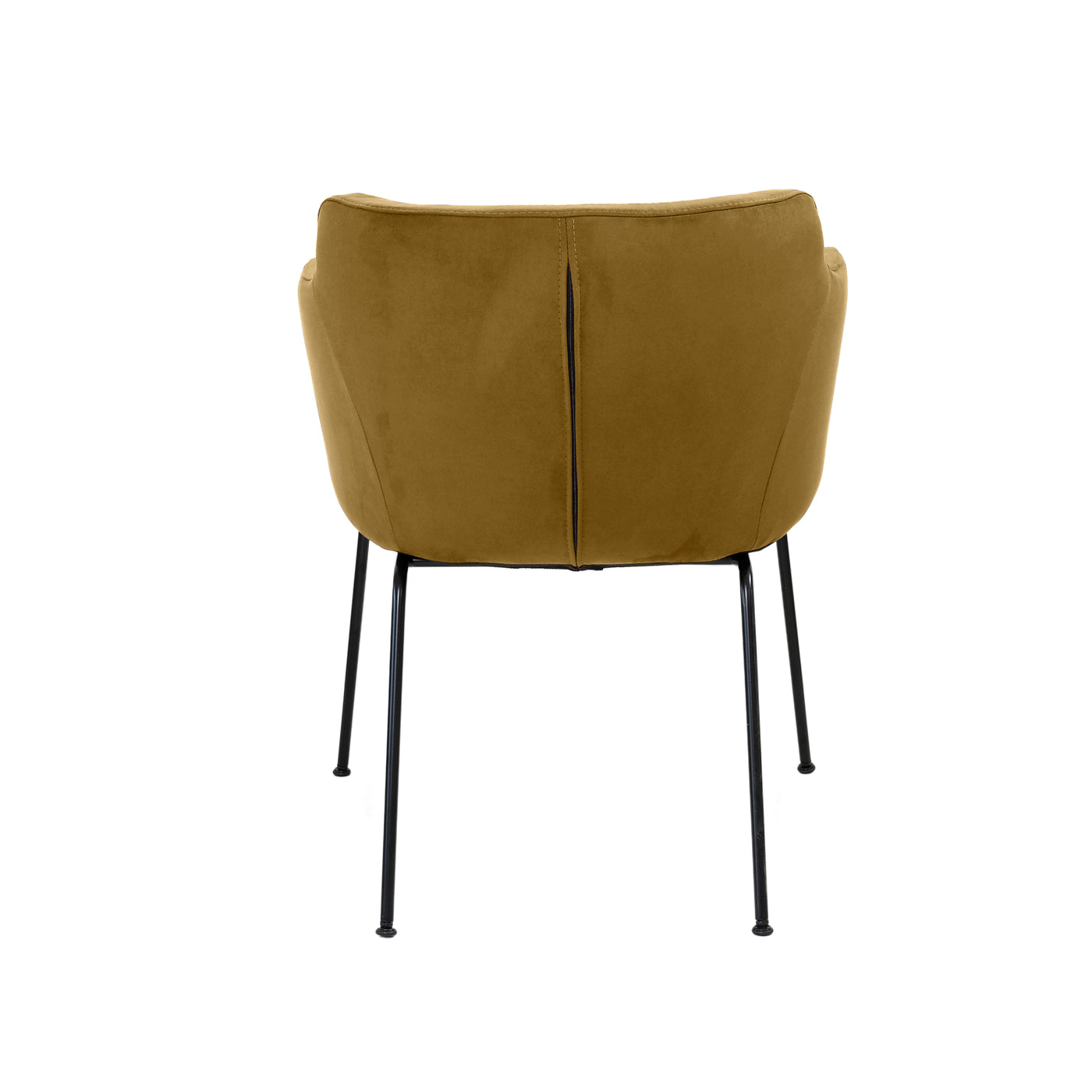 Gry Stuhl Metall - Mustard