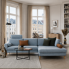 Louise Modulsofa - Mit XL Maxi Modul Rechts - Stoff Brema Niagara