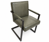 Sofie Stuhl - Leder Ranch Green | Outlet