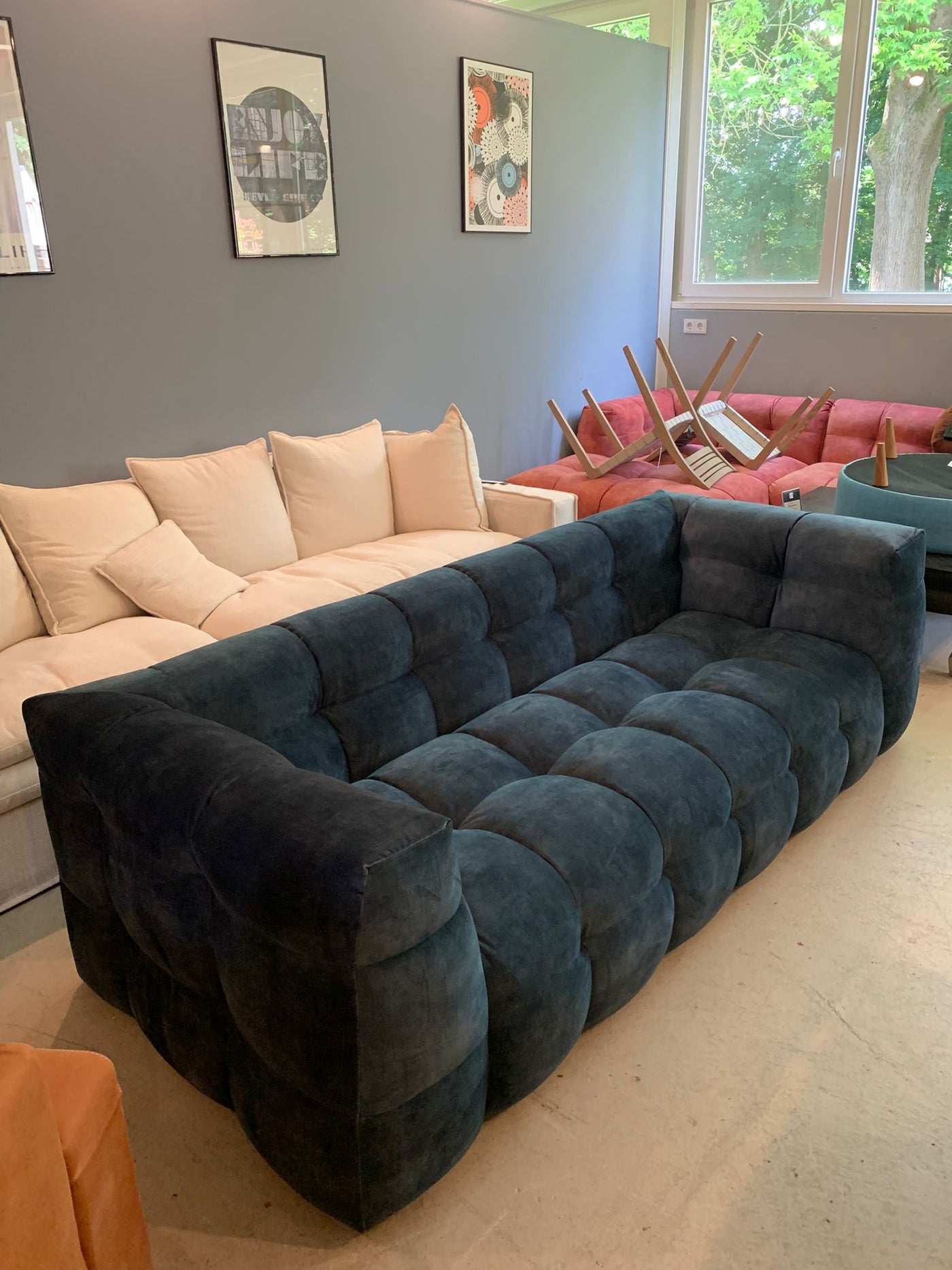 Prestige Sofa 3 Sitzer Petrol