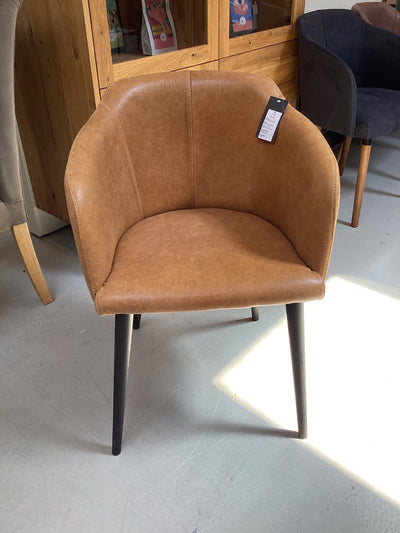 Ida Stuhl - Ranch Leder Sand - Outlet