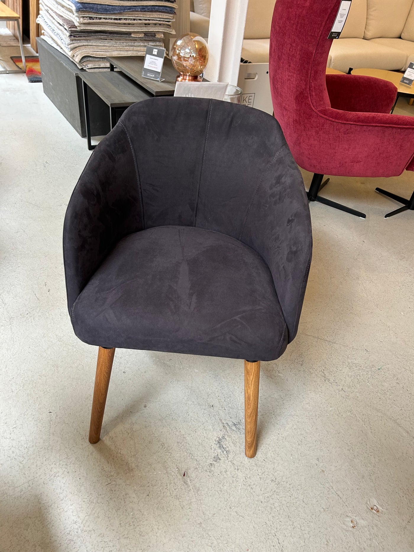 Clio Stuhl - Stoff Black