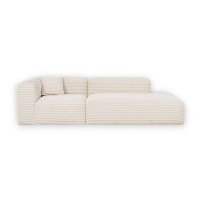 Moon Modulsofa - 3 Sitzer mit OpenEnd Rechts - Stoff Mega