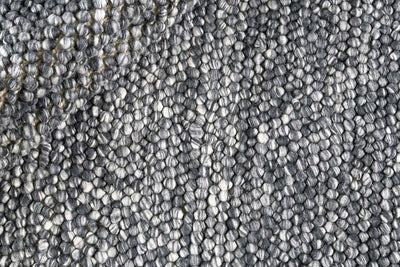 Dewdrops Teppich - Dark Grey - Handgewebt