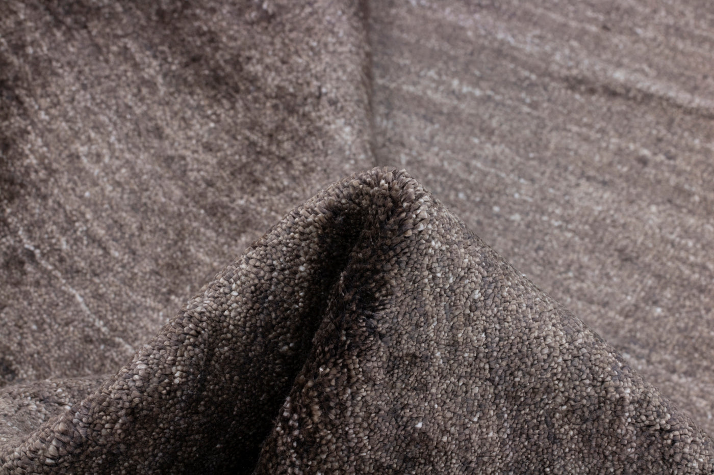 Dusty Plains Teppich - Dark Brown - Handgewebt