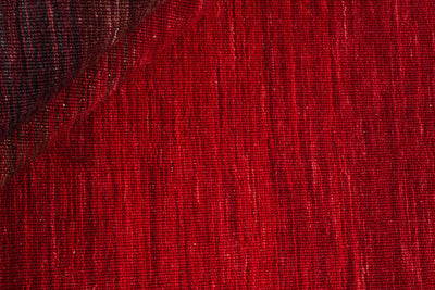 Panoramic Kilim - Black Red - Handgewebt