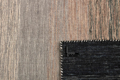 Panoramic Kilim - Black Grey