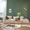 Moon Modulsofa - Mit OpenEnd - Stoff Mega Ivory