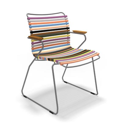 Click Outdoor Dining Chair - low back