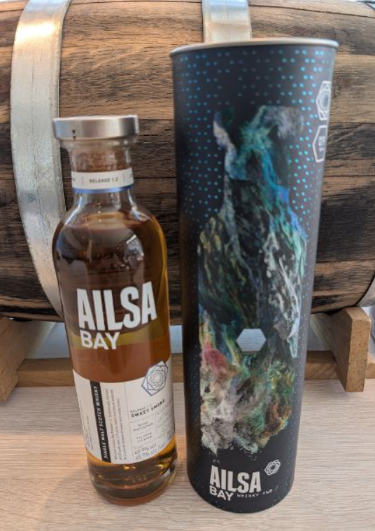 Ailsa Bay Sweet Smoke Release 1.2 Single Malt (mit Glas)