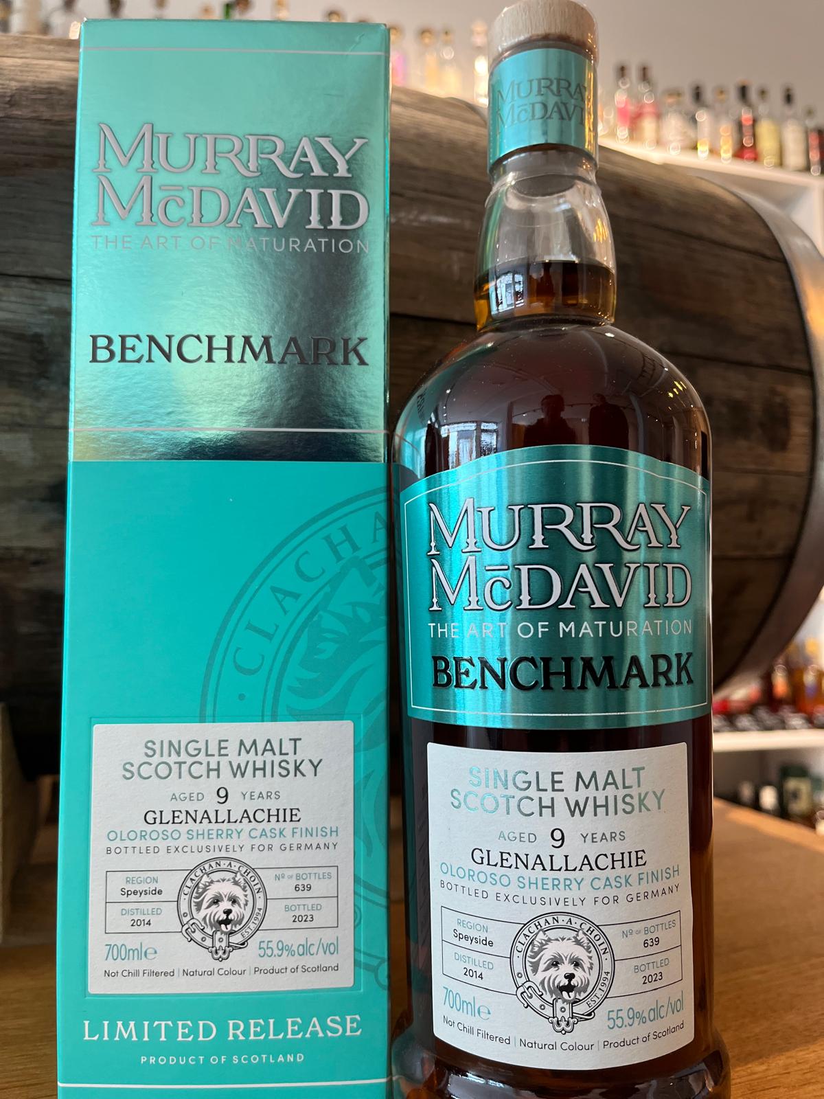 Glenallachie 9y Oloroso- Sherry Cask finish - Murray McDavid