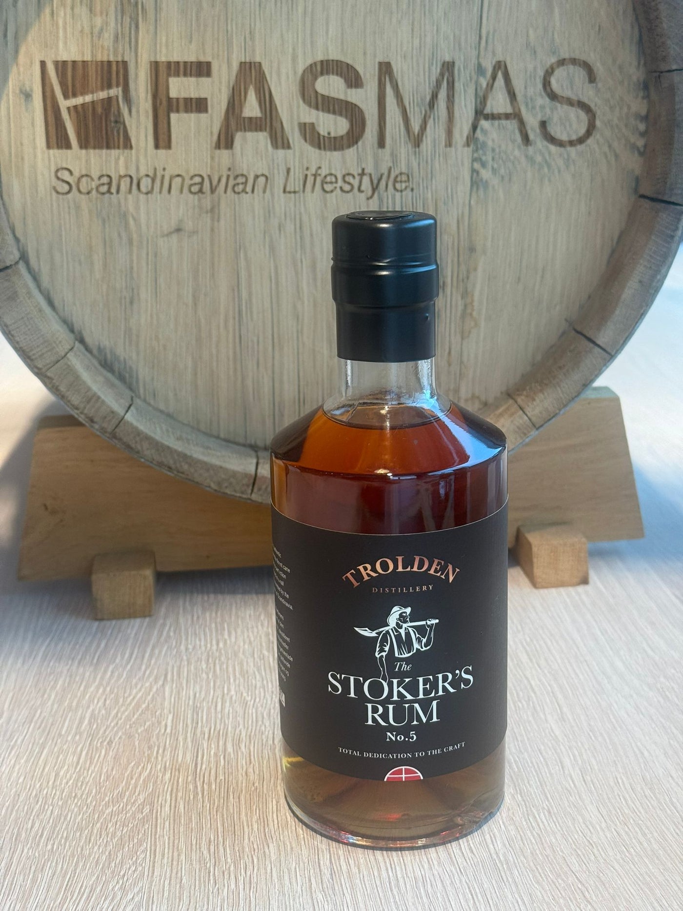 Trolden Stokers Rum Denmark 40%vol  0,5l