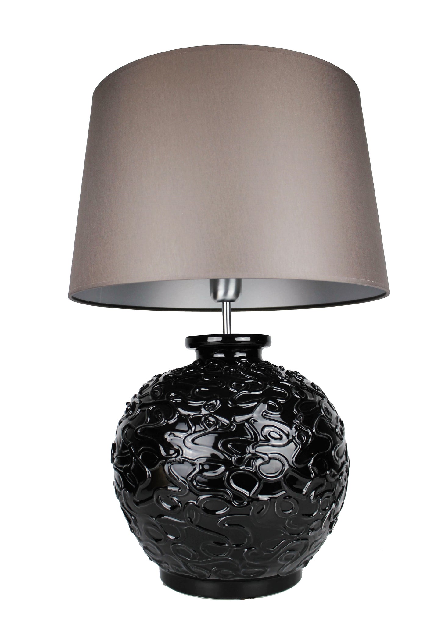 Tischlampe Capri Farbe Schwarz  - ca. 65cm