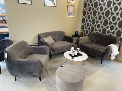 Zefir 2 Sitzer Sofa - Adore Grey - Outlet