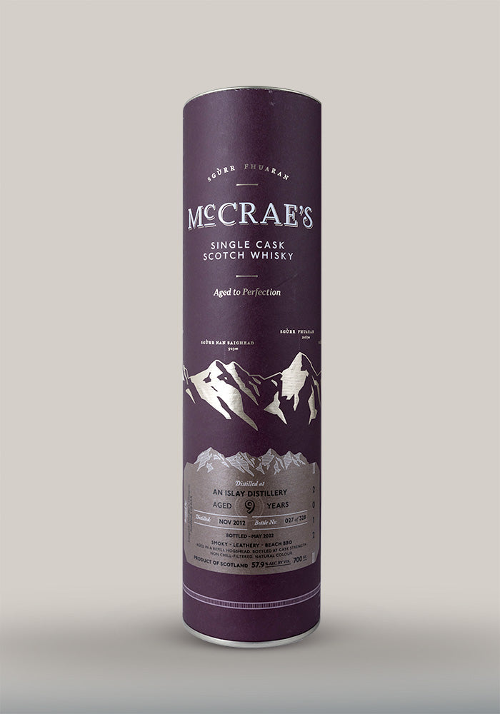 An Islay Single Malt 9y -McCraes Caskstrength