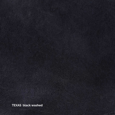 Laura Stuhl - mit Armlehne - Leder Texas Black Washed