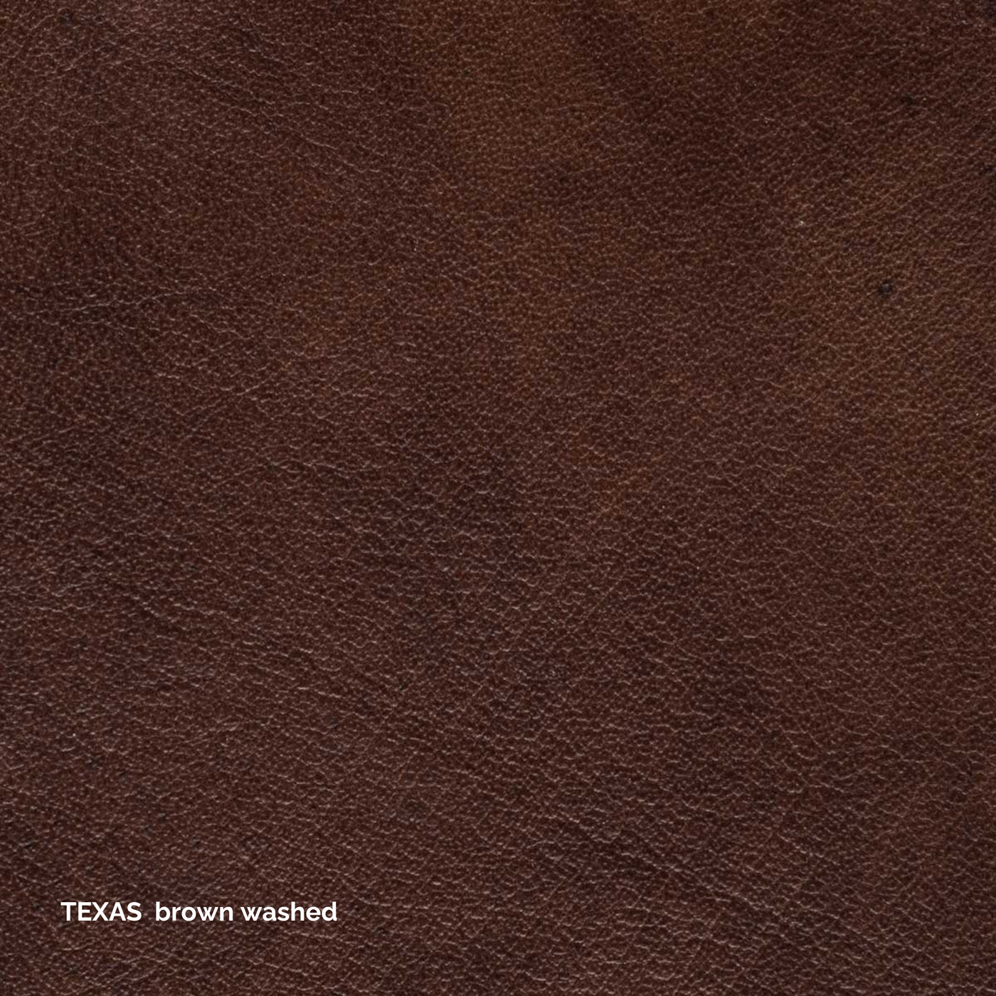 Olli - Stuhl mit Armlehne - Leder Texas Brown Washed
