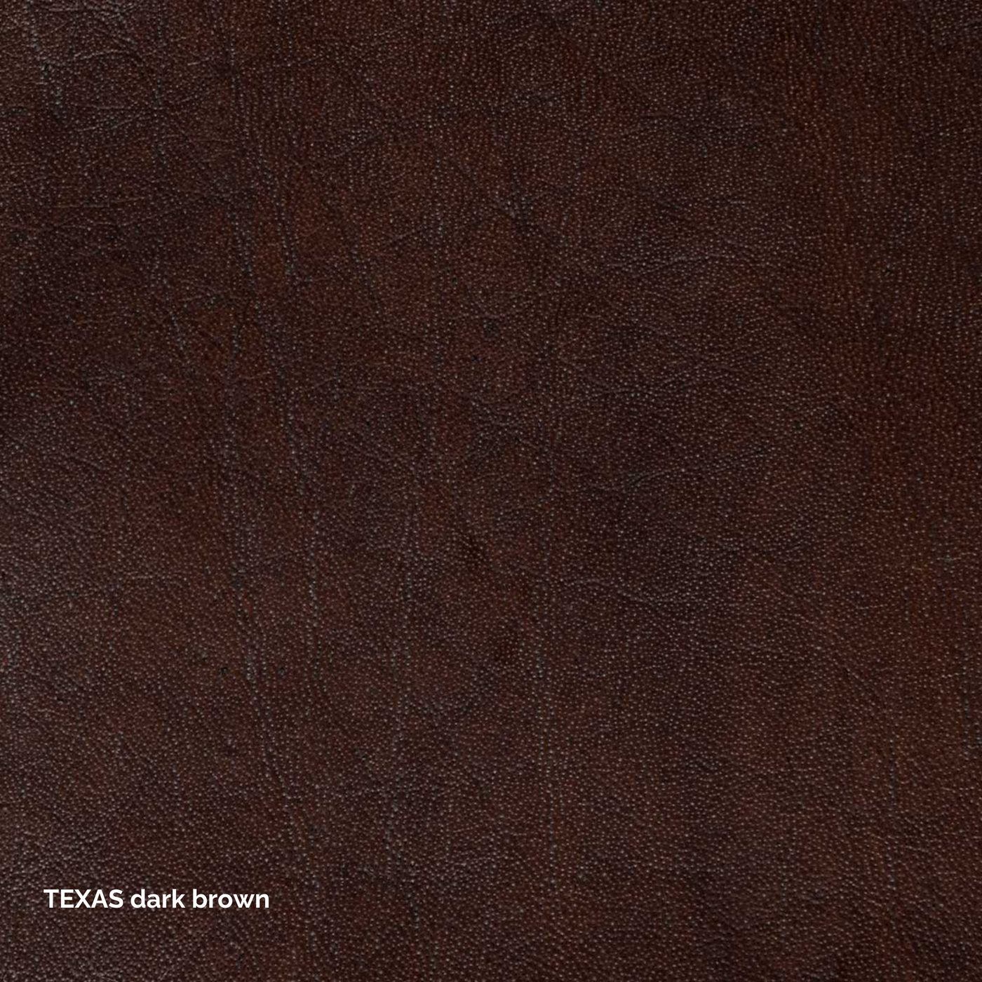 Loke Bank - mit Naht - Leder Texas Dark Brown