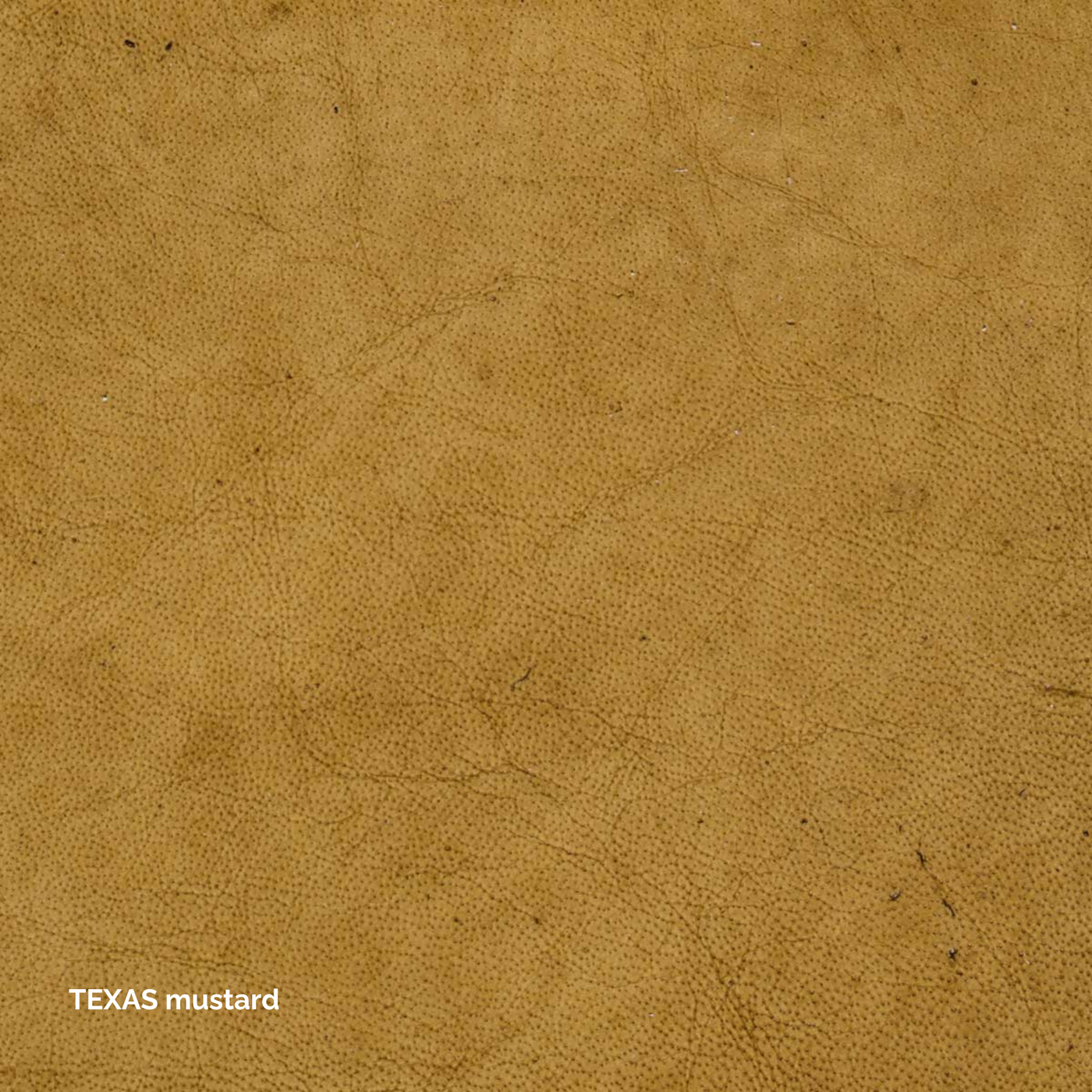 Loke Bank - mit Naht - Leder Texas Mustard