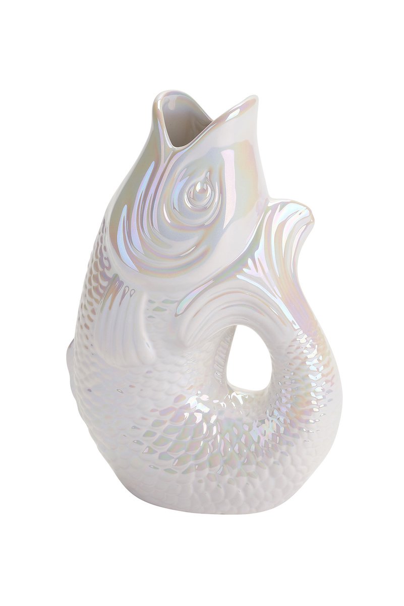 Karaffe/Vase Monsieur Carafon Pearl XS - 8,8x5,5x12,5cm
