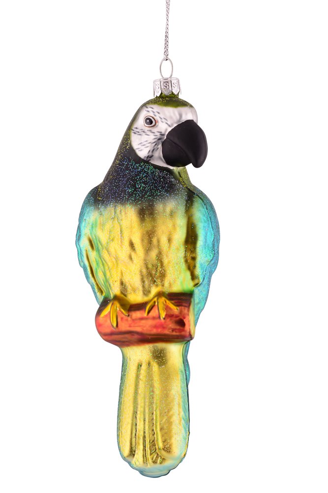 Hänger Papagei  - 6x15,5x6cm
