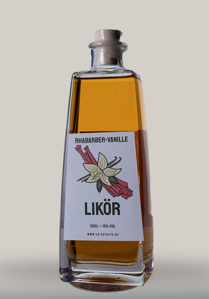 L&G Spirits Rhabarber-Vanille Likör - 15%vol  - 0,5l